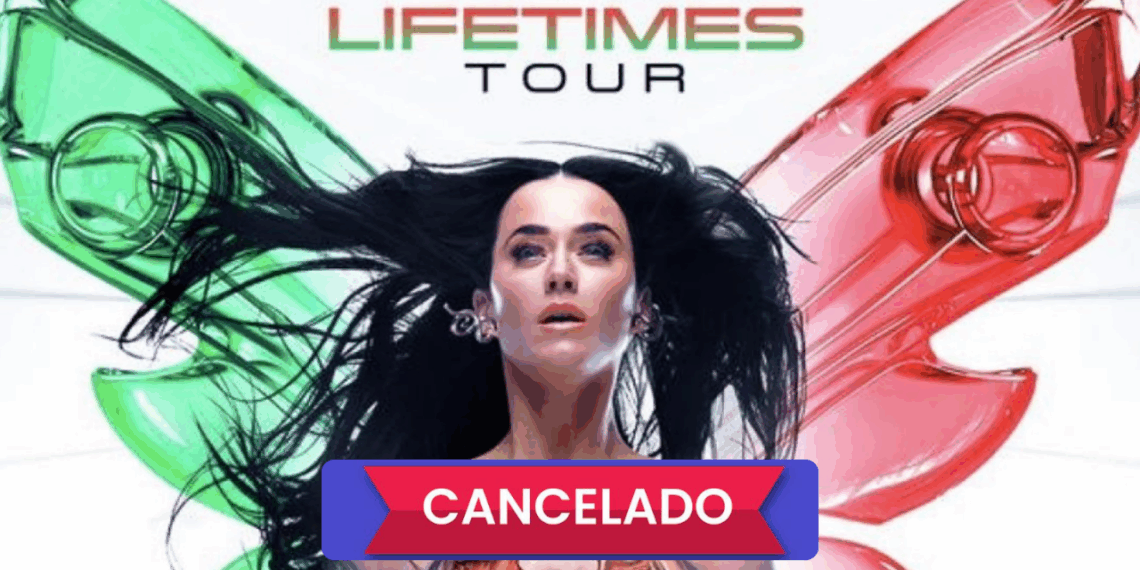 Se cancelan conciertos de Katy Perry en Guadalajara.