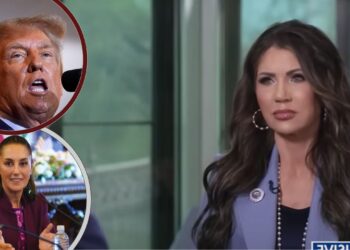 ‘La lista de cosas que a Trump le encantaría ver’ Las peticiones de Kristi Noem a Sheinbaum sobre migración y seguridad 