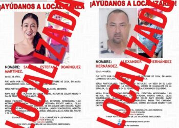 Localizan sin vida a Sandra Domínguez y a su esposo en Veracruz