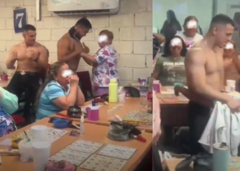 Lotería en Monterrey se vuelve viral por tener striptease.