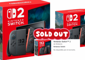 La preventa en tiendas en línea de la Nintendo Switch 2 está agotada.