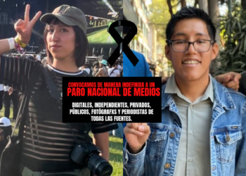 Hoy se realizará un paro nacional de medios en solidaridad a los fotógrafos que perdieron la vida en AXE Ceremonia.