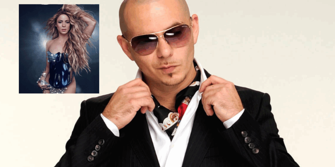 Pitbull será el invitado especial en algunas fechas de Shakira en México.