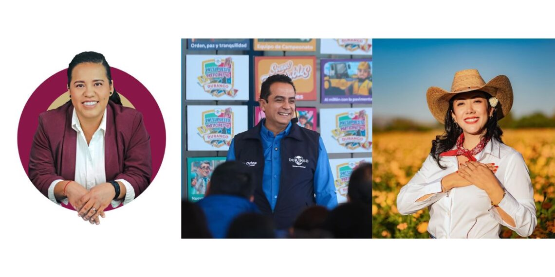 ¿Quiénes se perfilan para ganar en municipios de Durango?