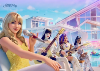 Sabrina Carpenter llega a Fortnite con su nueva actualización en la temporada 8 del festival music
