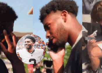 Shedeur Sanders pensó que había sido seleccionado para jugar con los Atlanta Falcons, pero se trataba de una broma telefónica.