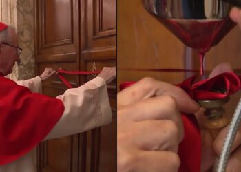 Tras rito de constatación, sellan habitación del Papa Francisco