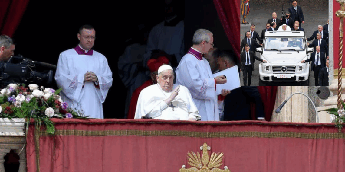 El Papa Francisco hizo una aparición en público ayer, dando la bendición Urbi et Orbi, dando aquí sus últimas palabras a sus seguidores.