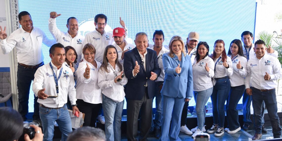 Maru Campos inaugura sistema de paneles solares; ahorrará 300 mdp en JMAS Juárez