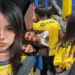 Alana Flores utilizó el jersey del América para demostrar el apoyo a su novio Cáceres, pero recibió insultos.
