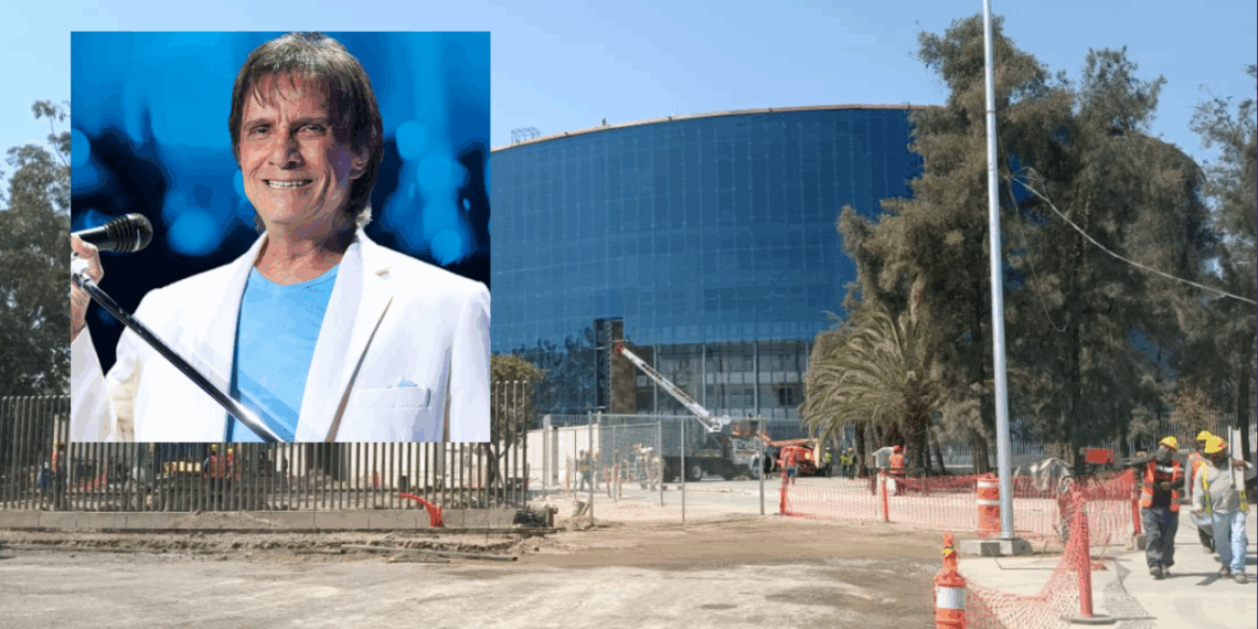 Arena Guadalajara abrirá sus puertas con concierto de Roberto Carlos.