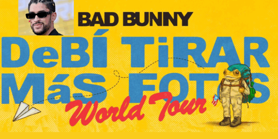 Bad Bunny anuncia su gira mundial e incluye a México para finales de 2025.