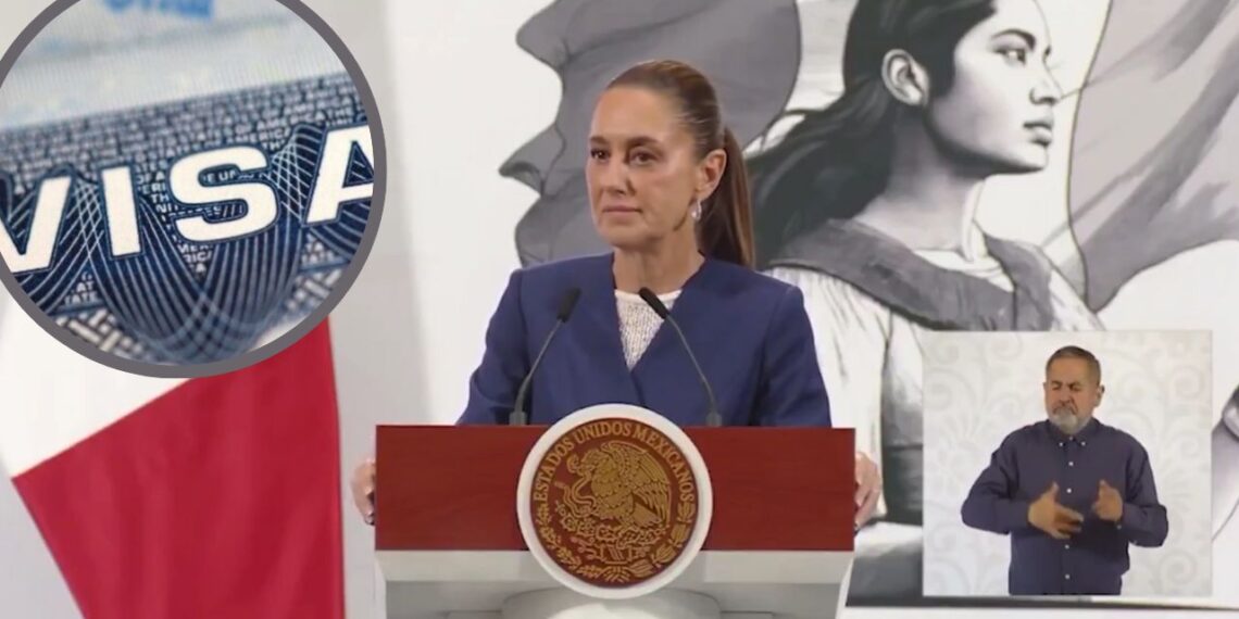 Sheinbaum rechaza revisión de redes sociales a estudiantes que soliciten visa a EU