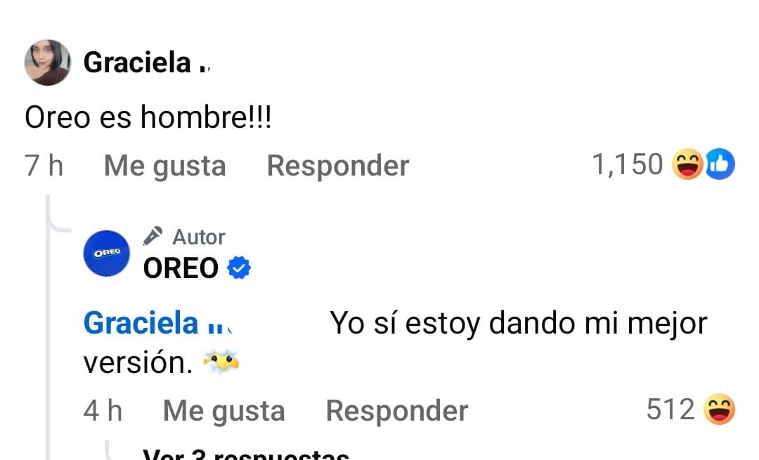 Usuarios reaccionan a "Hola" de Oreo.