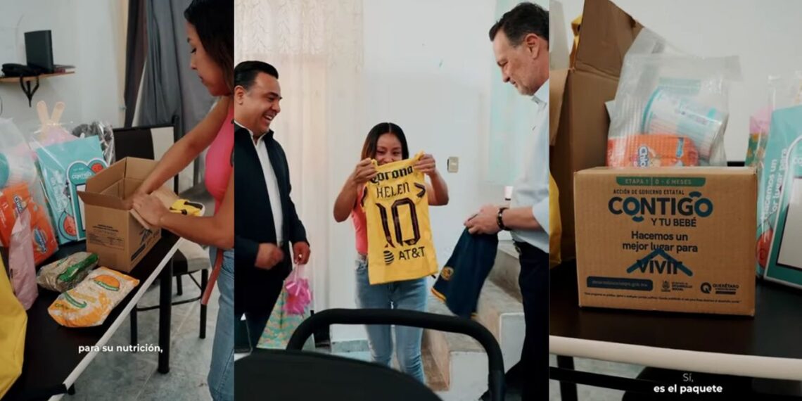 Conoce a Karen, la primera beneficiaria del programa Contigo tu bebé en Querétaro