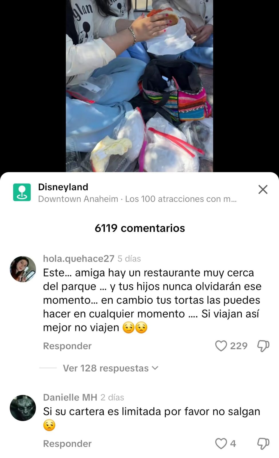 Critican a familia mexicana que realiza tortas en Disneyland