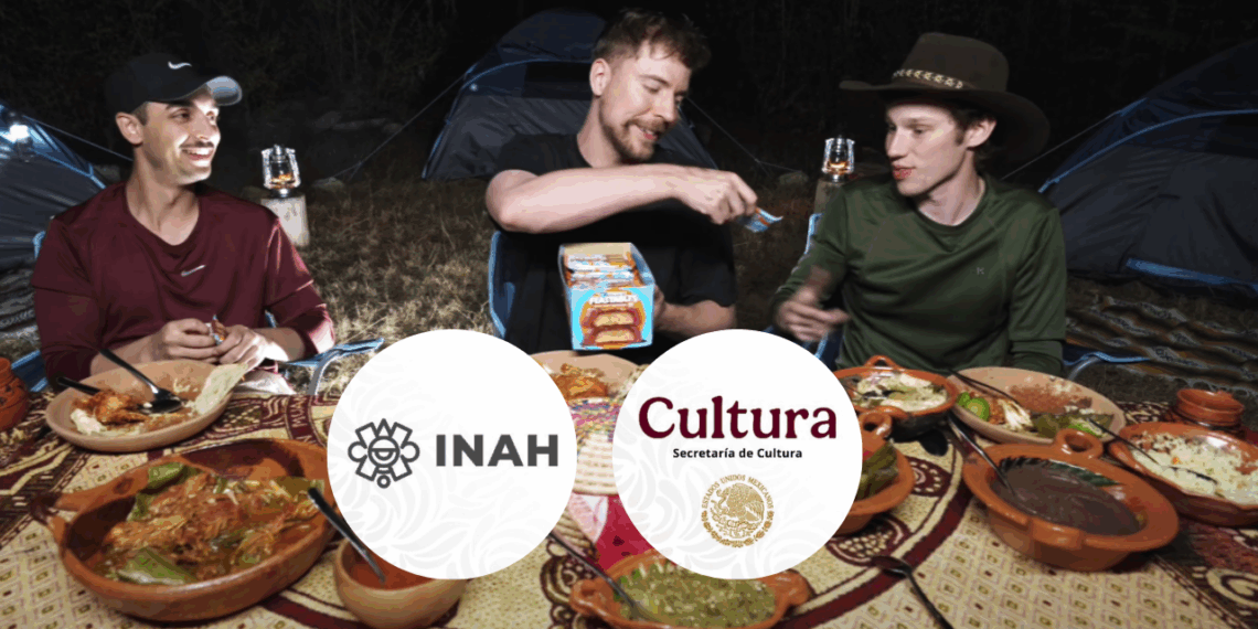 Secretaría de Cultura de la Ciudad de México y el INAH confirman demanda contra promotora de MrBeast.