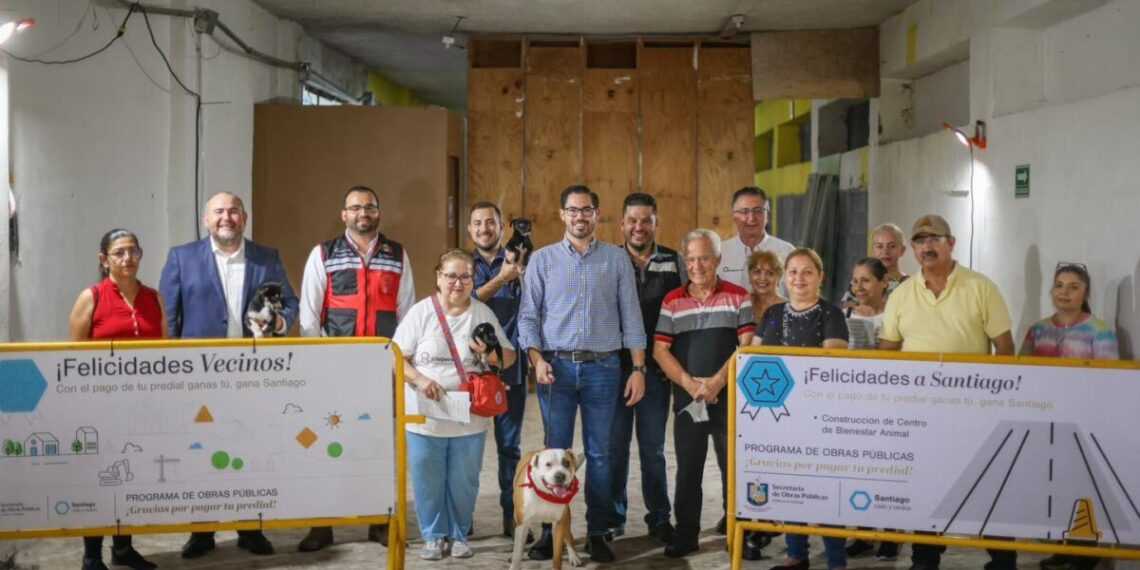 Arranca construcción de primer Centro de Bienestar Animal en Santiago; estos servicios ofrecerá
