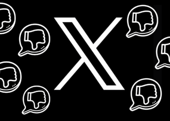 Aparente botón de dislike aparece para algunos usuarios en X.