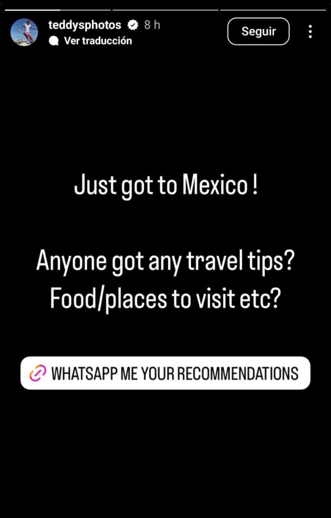 Ed Sheeran anuncia que se encuentra en México.