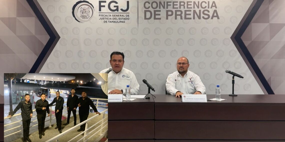 Los cinco cuerpos hallados en Reynosa pertenecen a integrantes del grupo musical Fugitivo: Fiscalía de Tamaulipas