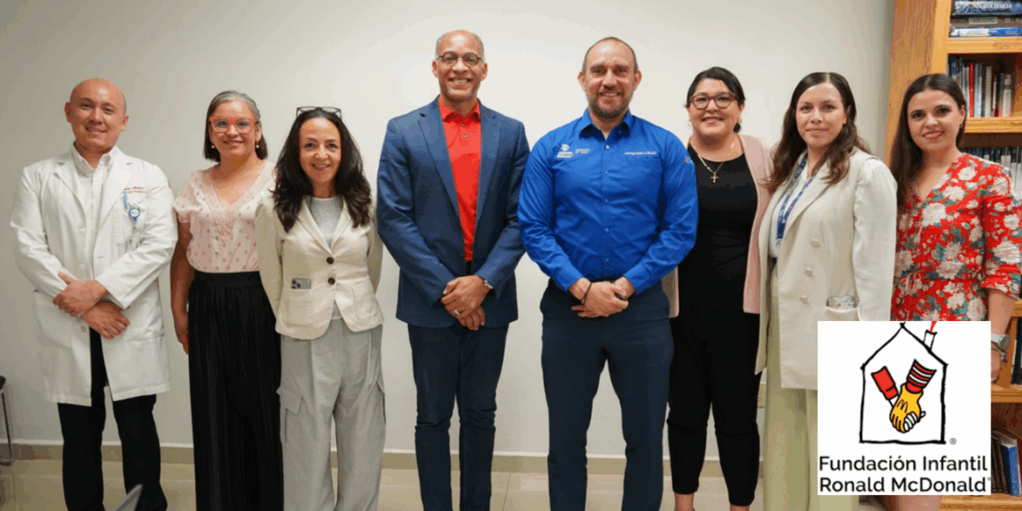 Directivos de Fundación Infantil Ronald McDonald y RMHC visitan el HIES