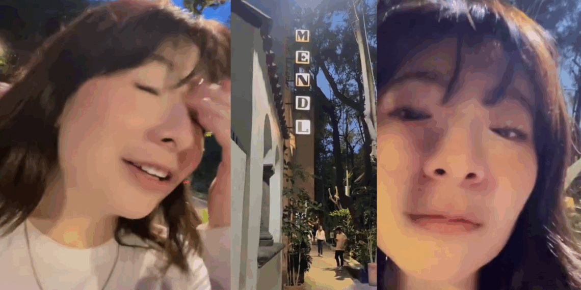 Joven critica costos por un sándwich en la colonia Condesa.