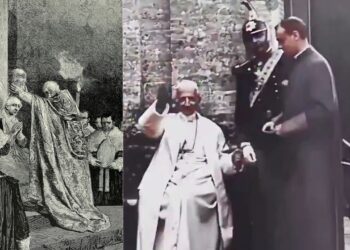 León XIII el primer Papa que fue grabado por una cámara de cine