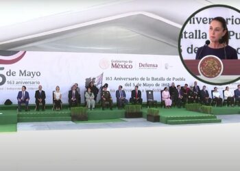 El 5 de mayo nos recuerda que México debe seguir siendo una nación libre y soberana: Claudia Sheinbaum