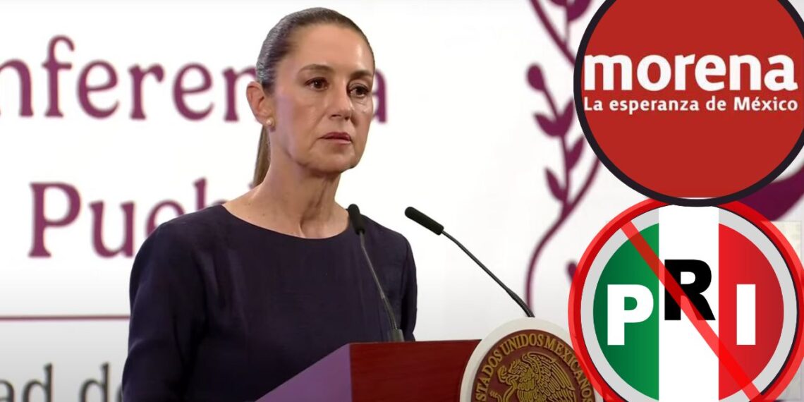 Morena "No hay nada que se parezca de Morena a aquello, porque el PRI era un partido corporativo": Claudia Sheinbaum