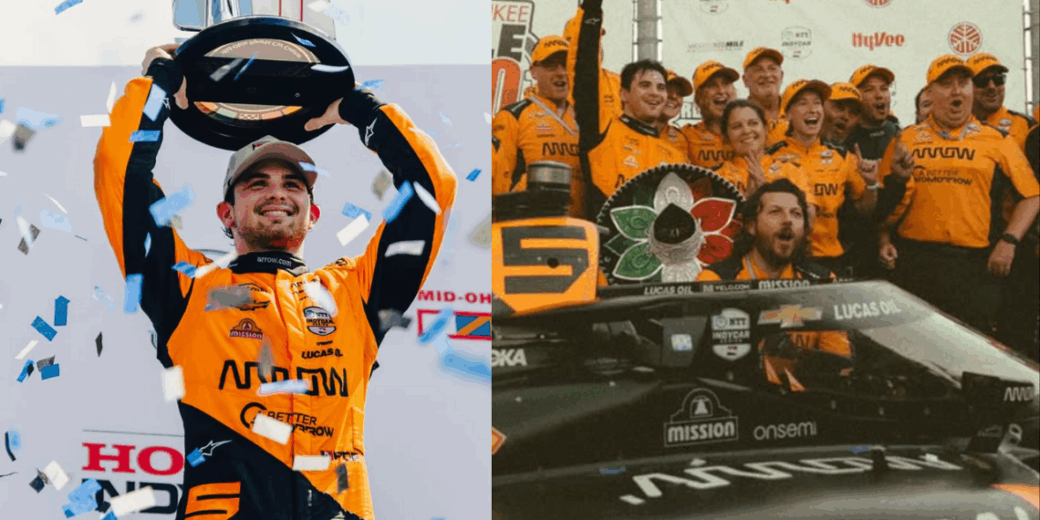 ¿Quién es Patricio O'ward? El piloto que correrá con Mclaren en las prácticas libres del GP de México.