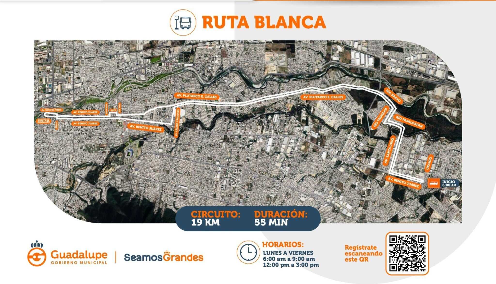 Amplía Guadalupe transporte gratuito para estudiantes