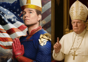 The Boys realizan parodia a Donald Trump con su imagen falsa del Papa.