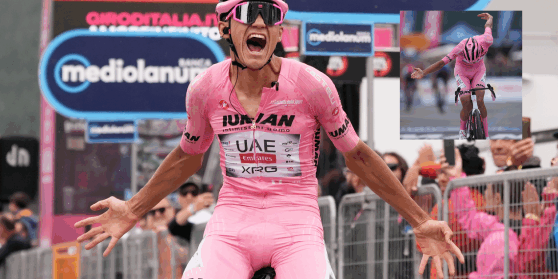 Isaac del Toro gana la etapa 17 del Giro de Italia 2025