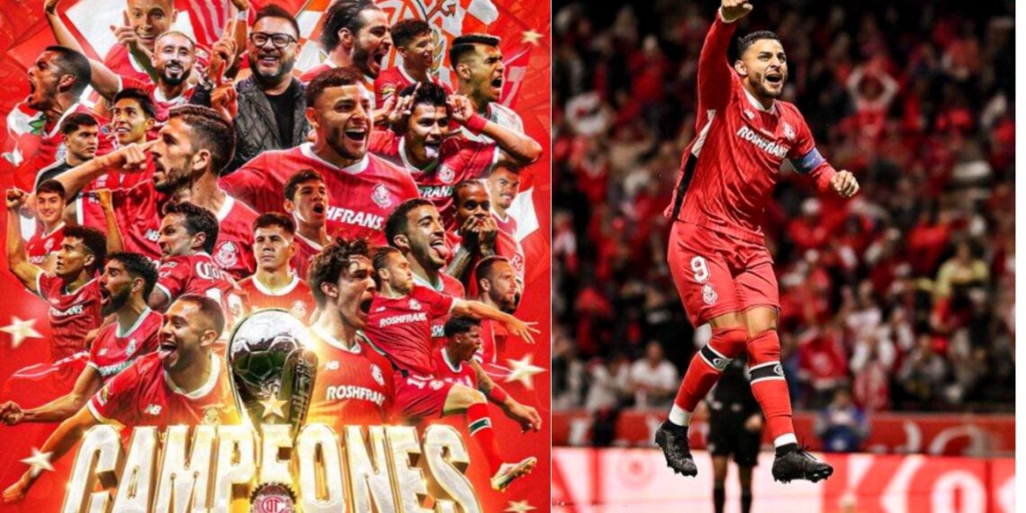 Toluca campeón de la Liga MX