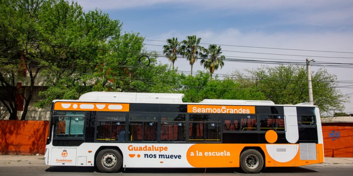 Amplía Guadalupe transporte gratuito para estudiantes