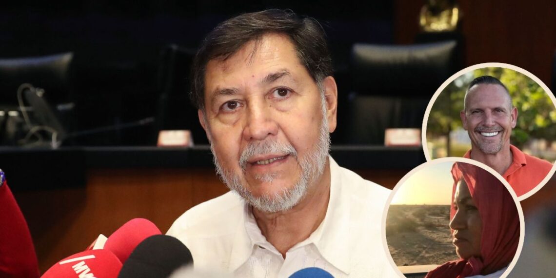 Activistas piden la renuncia de Noroña por declaraciones revictimizantes y poner en riesgo las remesas