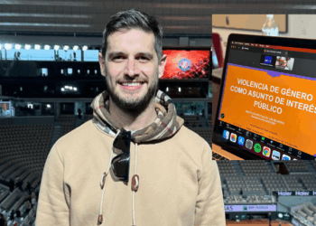 Adrián Marcelo toma curso contra violencia de género.