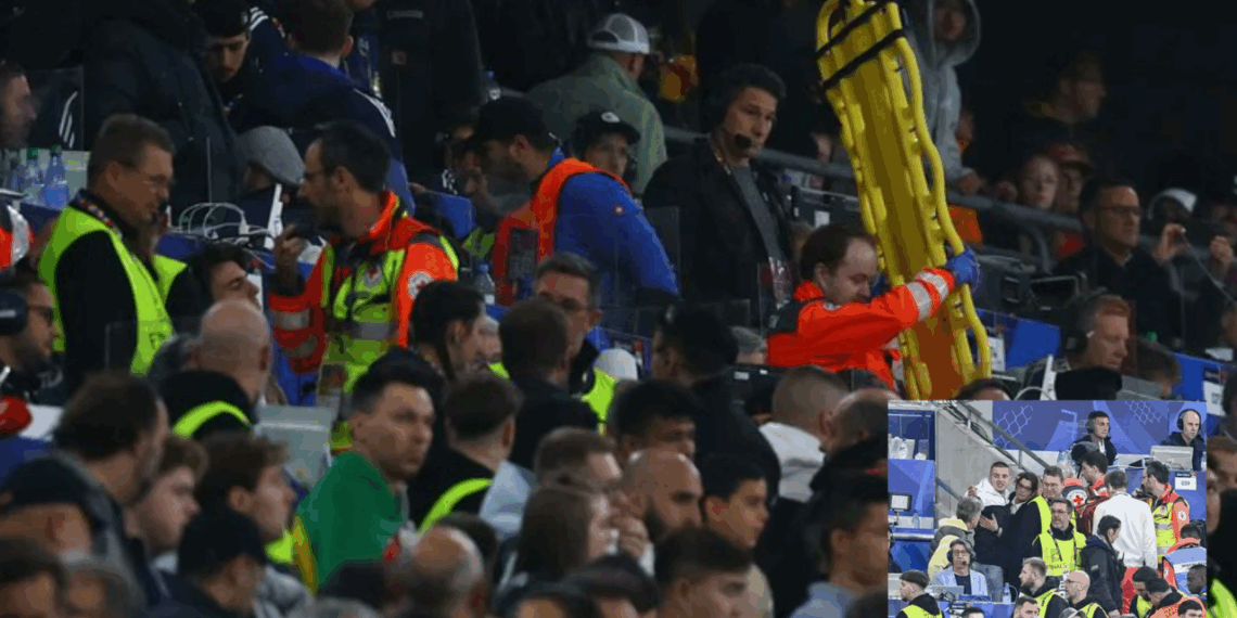 Un aficionado murió durante la final de la UEFA Nations League.