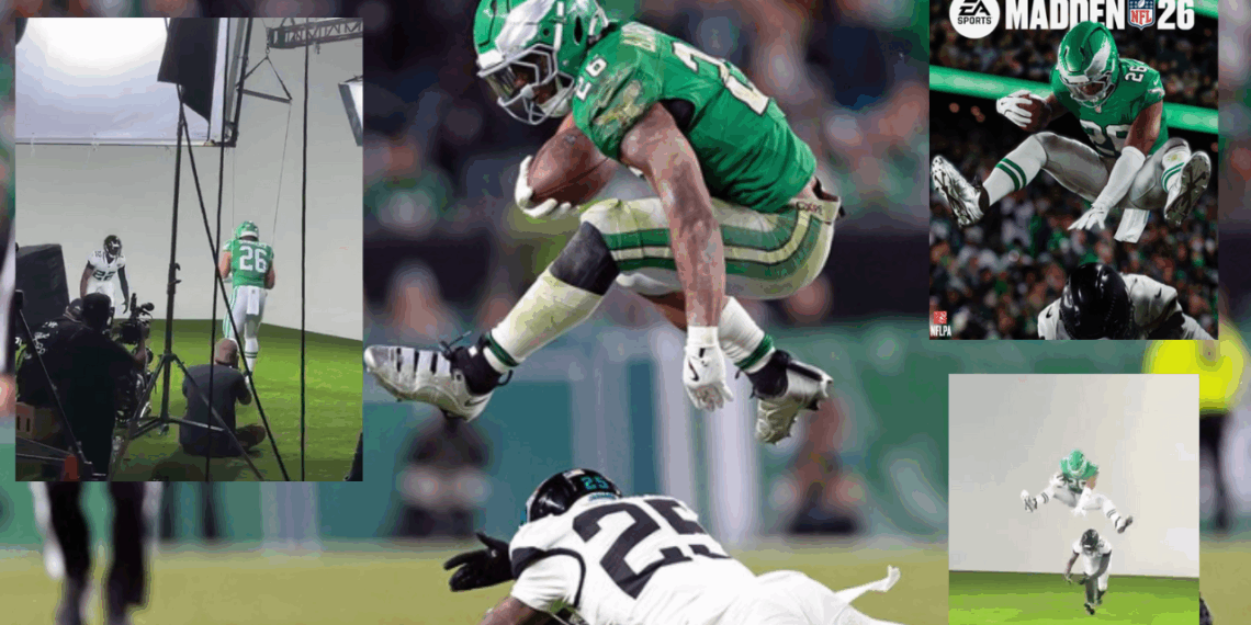 El corredor de los Philadelphia Eagles, Saquon Barkley, será la cara del videojuego NFL Madden 2026.