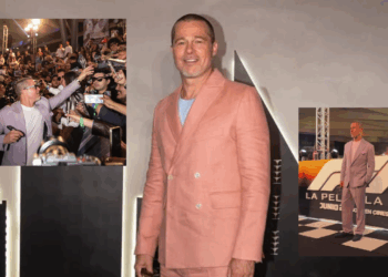 Así fue la visita de Brad Pitt en México.