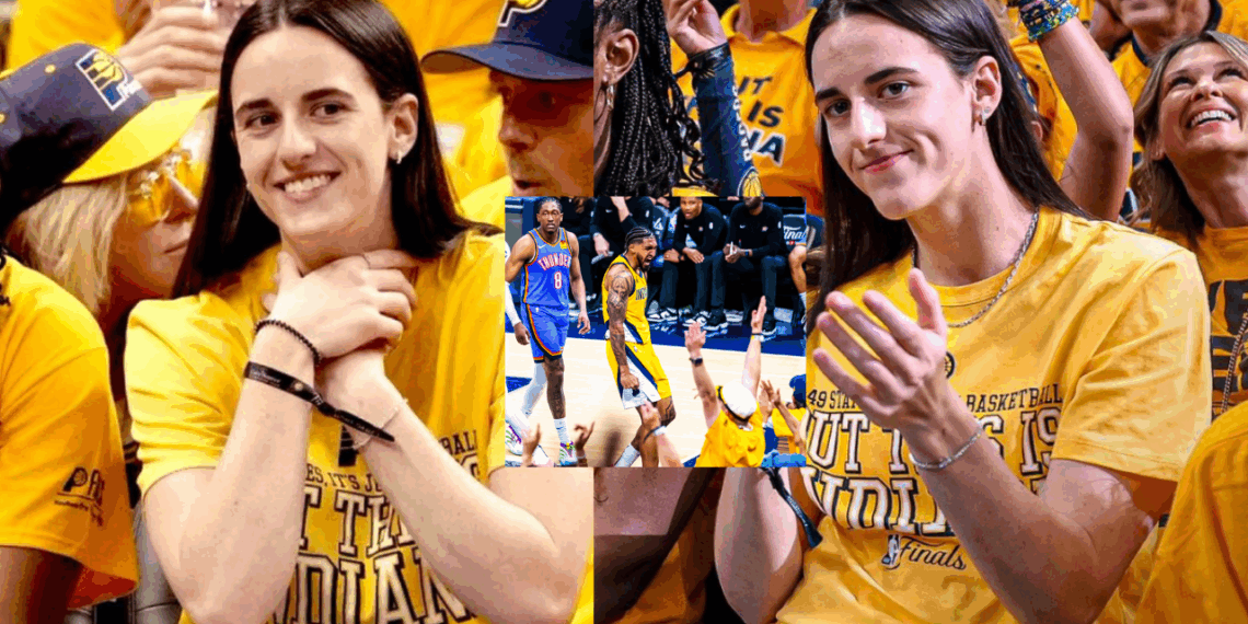En los últimos juegos que ha asistido Caitlin Clark, los Pacers han ganado.