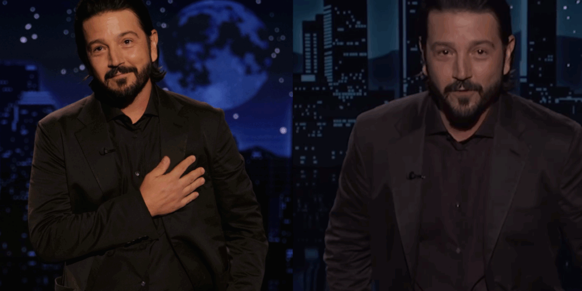Diego Luna critica en el programa Jimmy Kimmel Live a las deportaciones de inmigrantes que realiza Donald Trump.