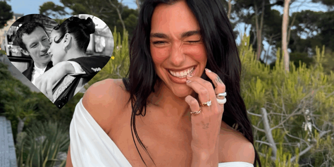 Dua Lipa confirma su compromiso con Callum Turner.