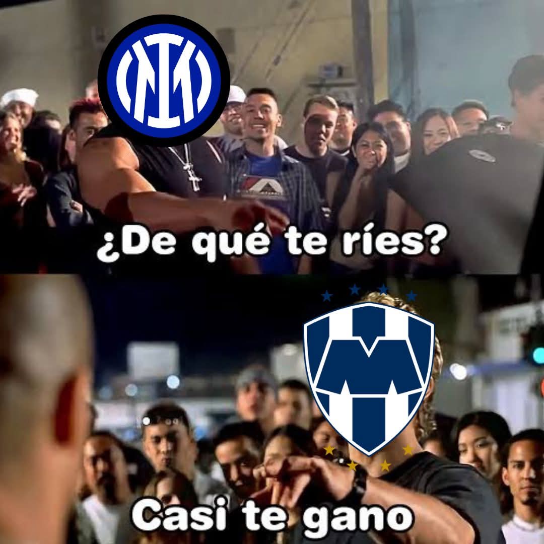 Memes empate de Rayados vs Inter