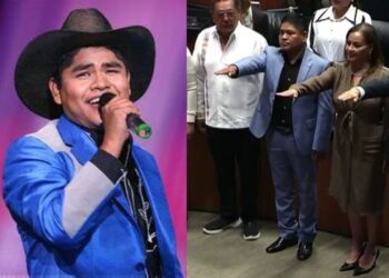 Erasmo Catarino, ganador de La Academia rinde protesta como senador