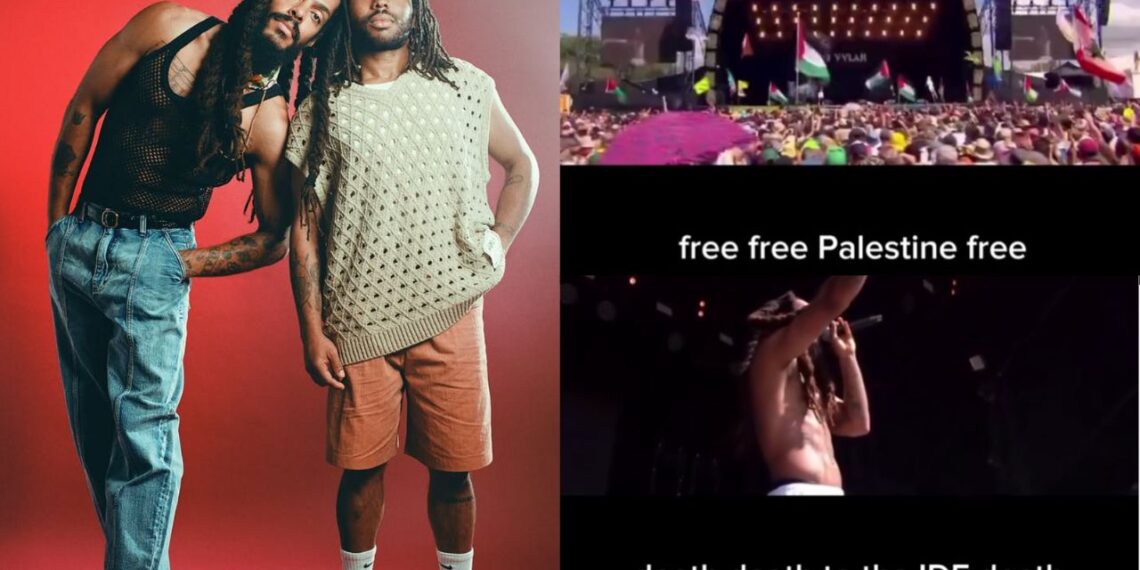 EU revoca visas al dúo musical Bob Vylan tras canticos pro-Palestina en Glastonbury