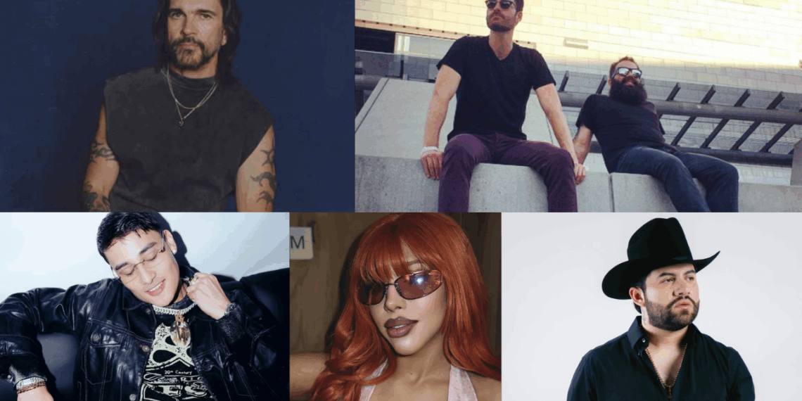 Conoce la cartelera de artistas que estarán en la Feria de Saltillo 2025.