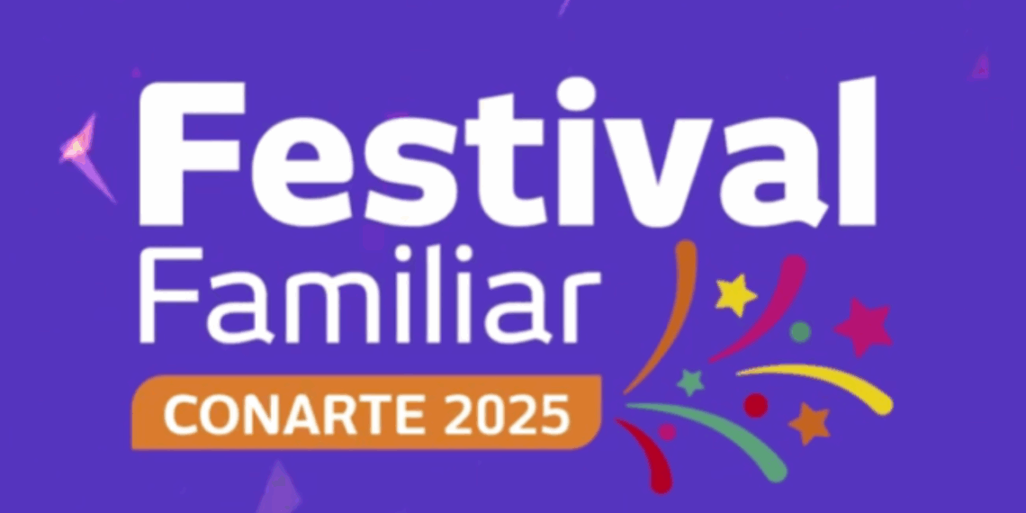 Asiste el Festival Familiar Conarte 2025