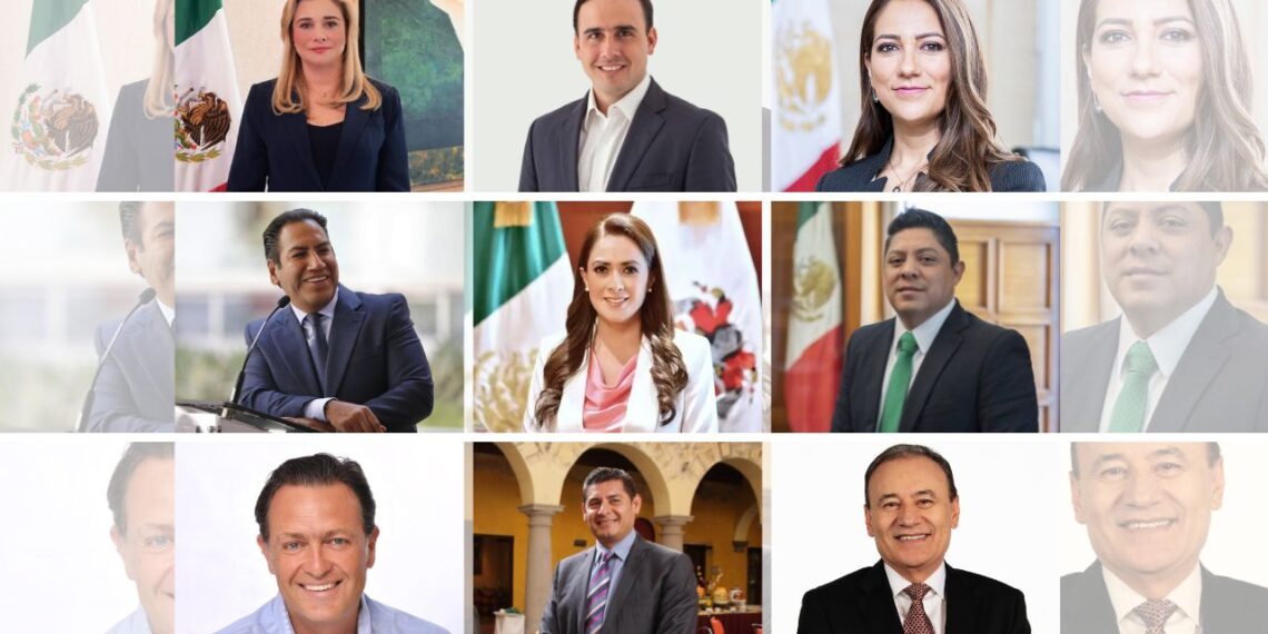 Estos son los gobernadores mejor evaluados por su desempeño: RUBRUM